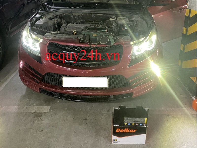 Bình ắc quy thay cho Chevrolet Cruze