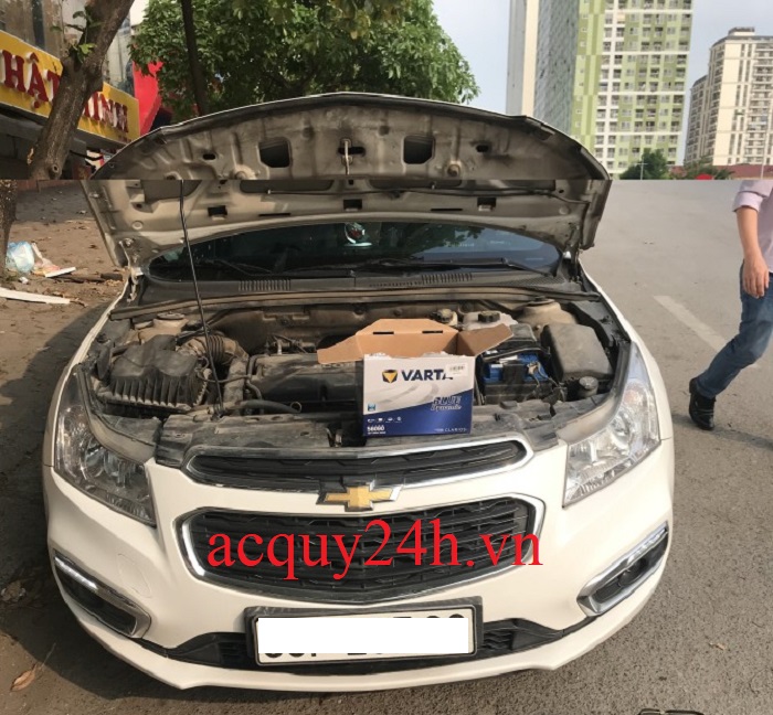 Bình ắc quy varta thay cho Chevrolet Cruze