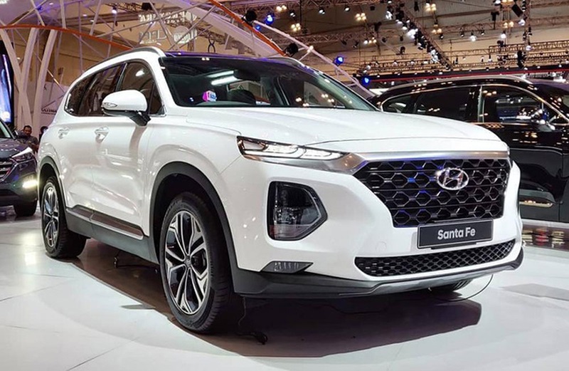 Xe Hyundai Santafe máy dầu