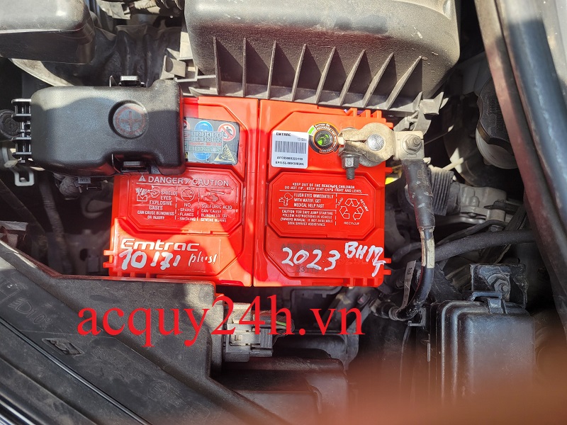 Thay ắc quy Emtrac BH38B20L tốt nhất cho Kia Morning