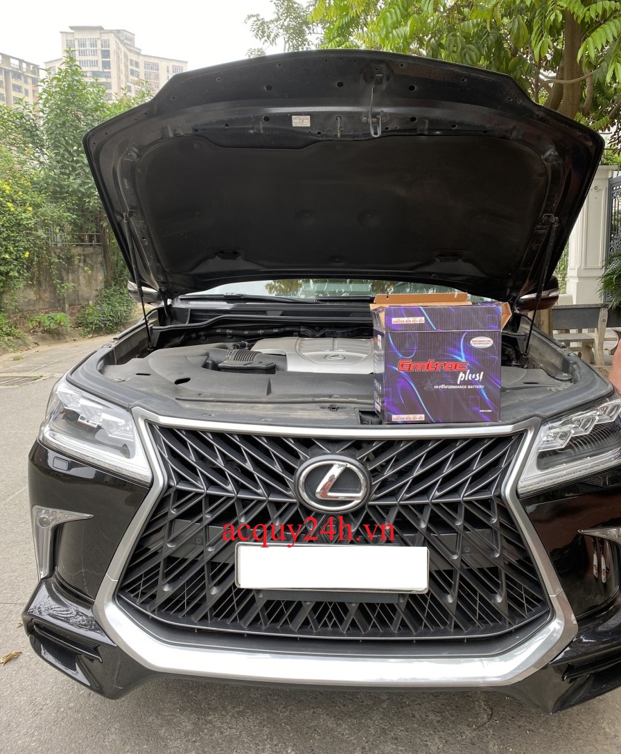 Bình ắc quy Emtrac 115D31L tốt nhất cho xe Lexus LX470