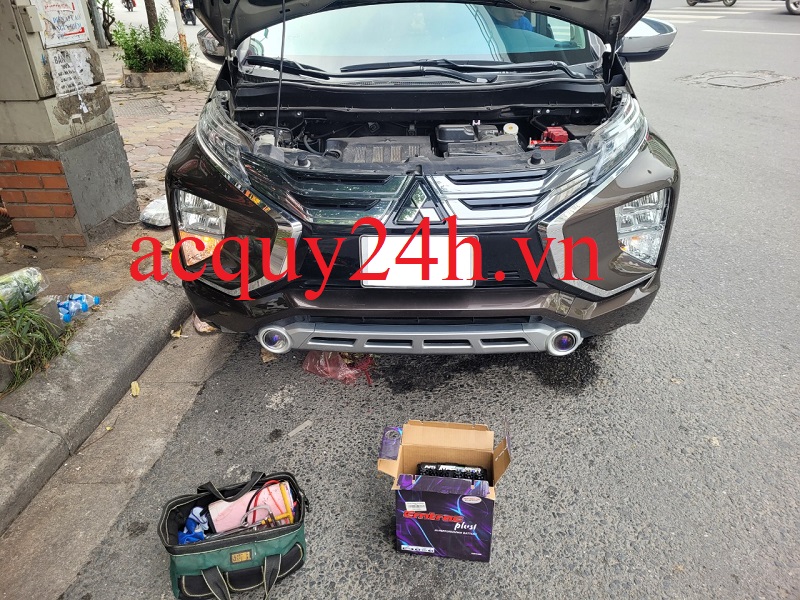Thay ắc quy emtrac 55B24L tốt nhất cho Mitsubishi Xpander