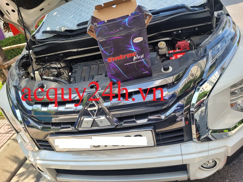 Thay ắc quy Emtrac 38B20L bảo hành 18 tháng cho Mitsubishi Xpander