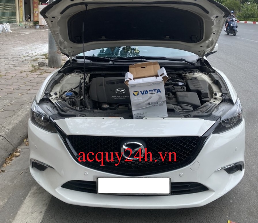 Thay bình ắc quy Varta Q85 cho Mazda 6