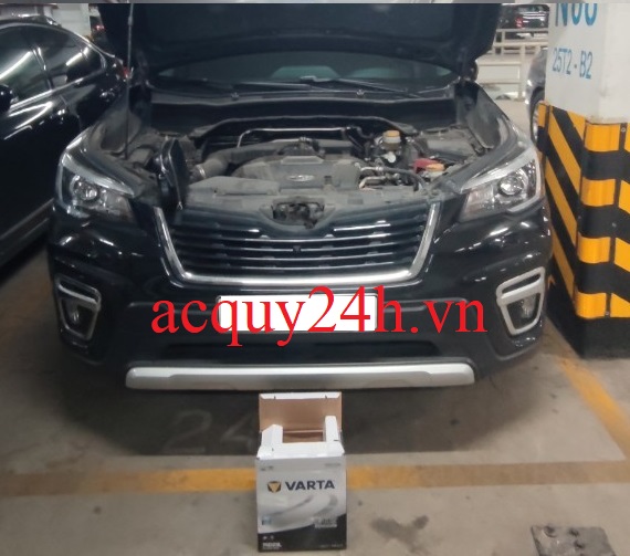 Thay bình ắc quy Subaru Forester chính hãng, giá tốt