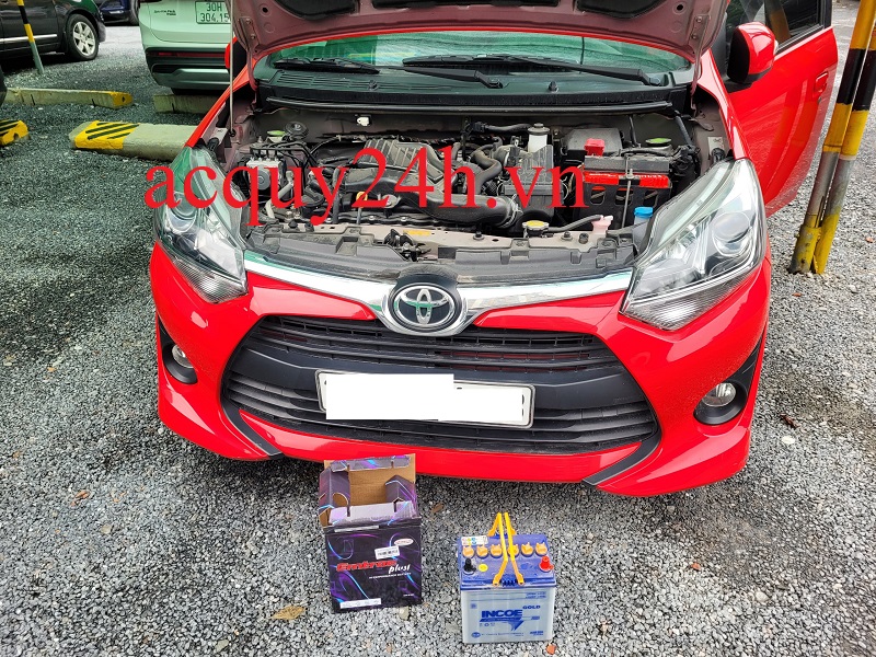 Bình ắc quy Emtrac 38B20L thay thế tốt nhất cho Toyota Wigo