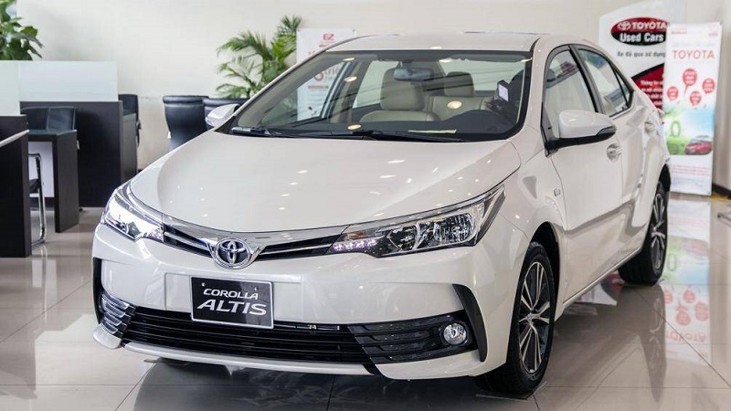 Ắc quy cho xe Toyota Corolla Altis