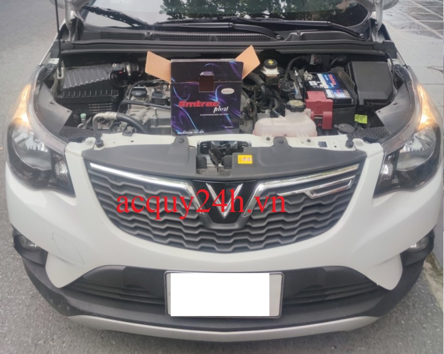 Thay bình ắc quy Emtrac din 45 tốt nhất cho Vinfast Fadil