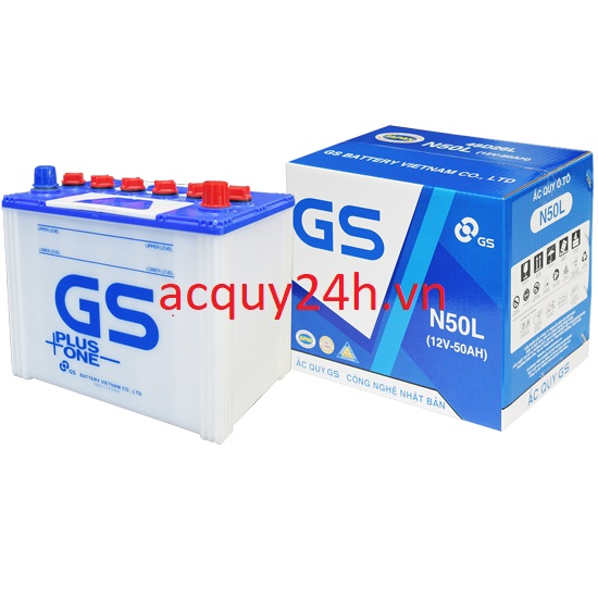 Ắc Quy GS N50L (12V - 50Ah)