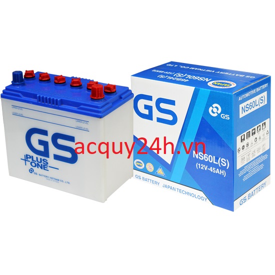 Ắc Quy GS NS60LS (12V - 45AH)