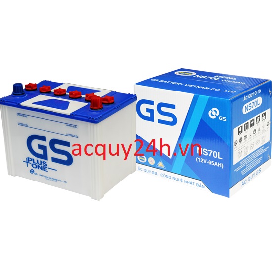 Ắc Quy GS NS70L (12V - 65Ah)