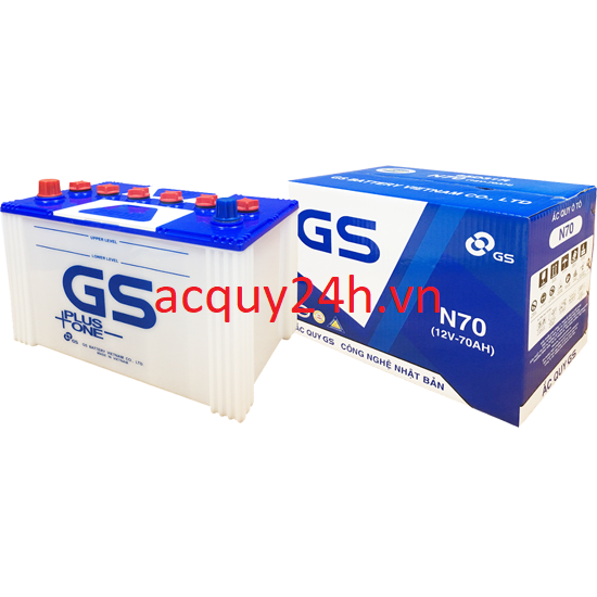 Ắc Quy GS NS70 (12V - 65Ah)