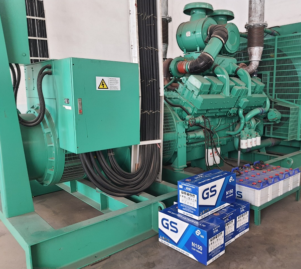 ắc quy GS cho máy phát điện