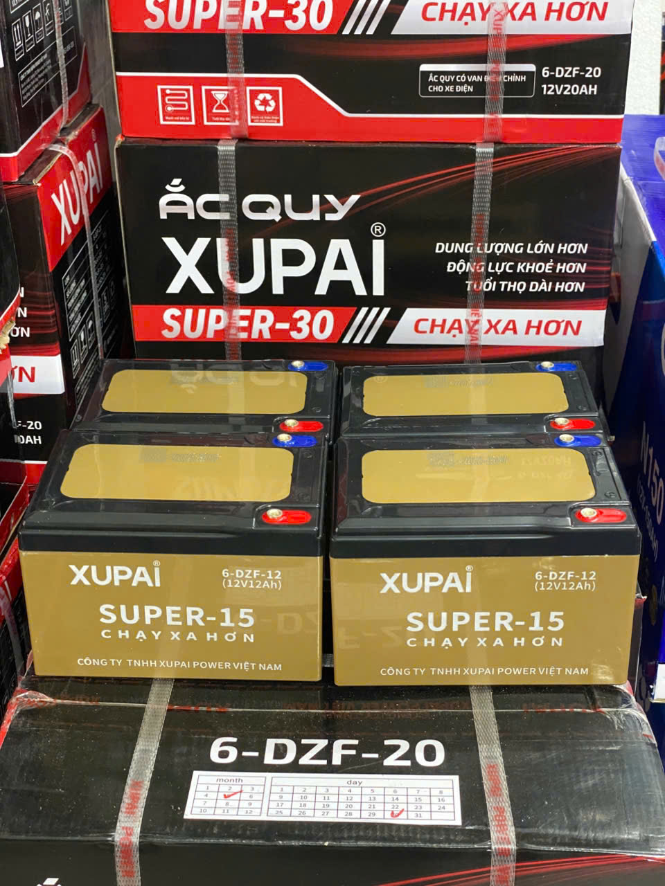 Ắc quy XUPAI 6-DZF-12