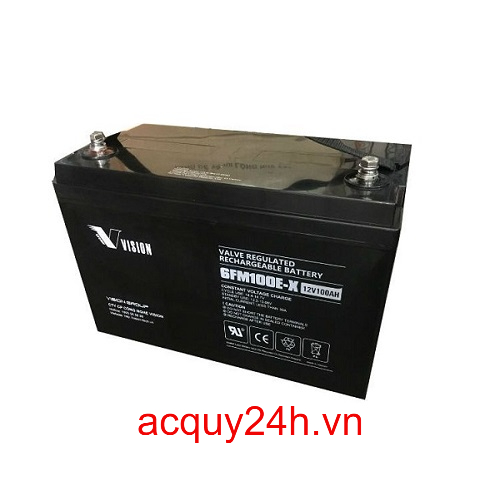 Ắc quy Vision 6FM100E-X (12V - 100Ah)