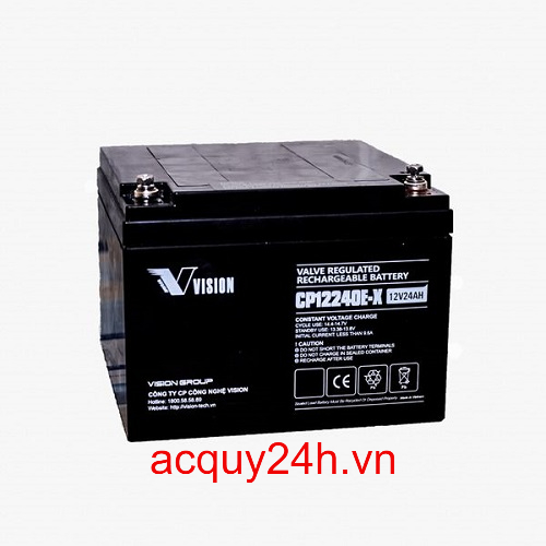 Ắc quy viễn thông Vision CP12240E-X (12V - 24Ah)