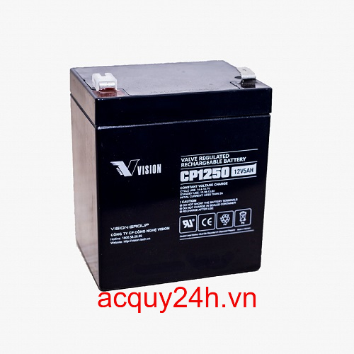 Ắc quy viễn thông Vision CP1250 (12V - 5Ah)