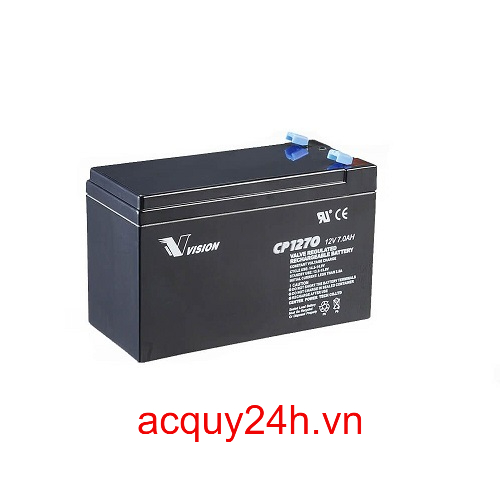 Ắc quy viễn thông Vision CP1270 (12V - 7Ah)