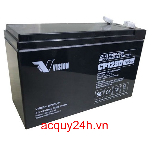 Ắc quy viễn thông Vision CP1290 (12V - 9Ah)