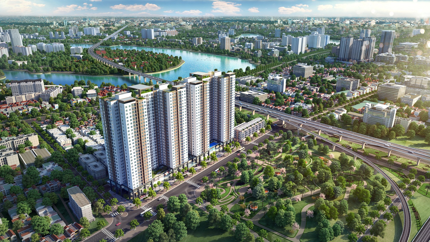 Cứu hộ ắc quy chung cư Phương Đông Green Park