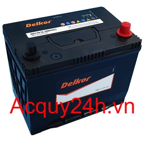 ẮC QUY DELKOR 80D26L (12V - 70Ah)