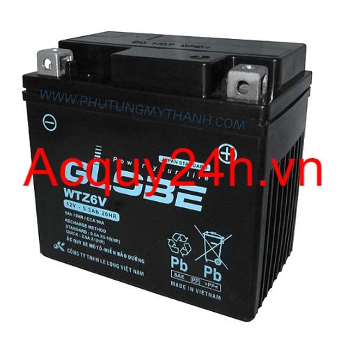 Ắc Quy Globe WTZ6V (12V - 6Ah)