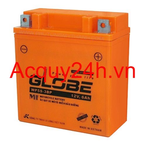 Ắc quy Globe WP5S-3BP (12V - 6Ah)