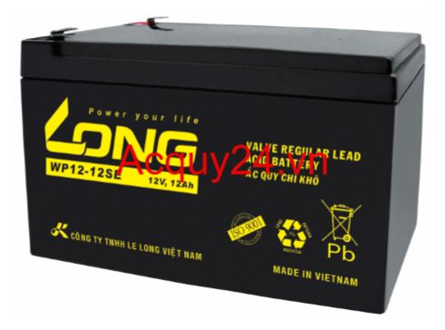 ẮC QUY LONG WP12-12SE (12V-12Ah)