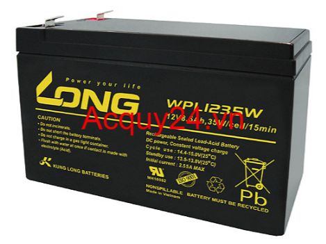 ẮC QUY  LONG WPL1235W