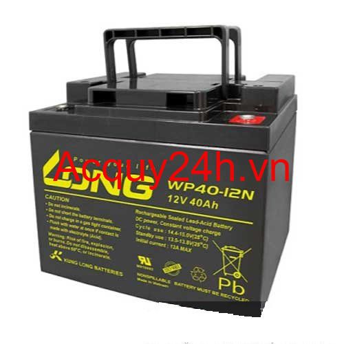 ẮC QUY LONG WPL40-12 ( 12V-40Ah )