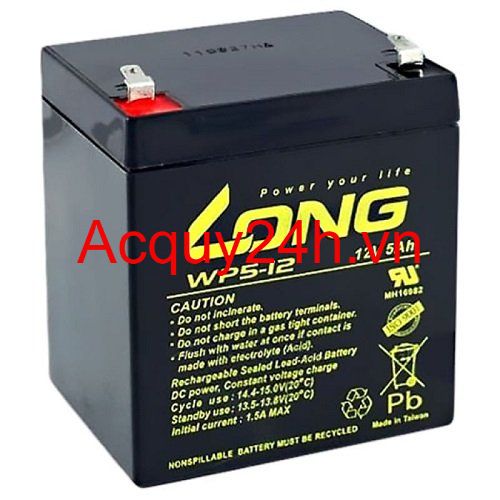 ẮC QUY LONG WP5-12 ( 12V-5Ah )