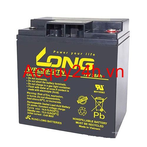 ẮC QUY LONG WPL28-12T ( 12V-28Ah )