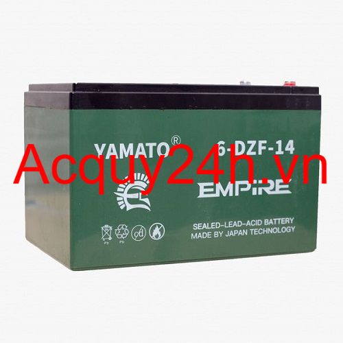 Ắc quy Yamato 6-DPB-14 12V - 14Ah