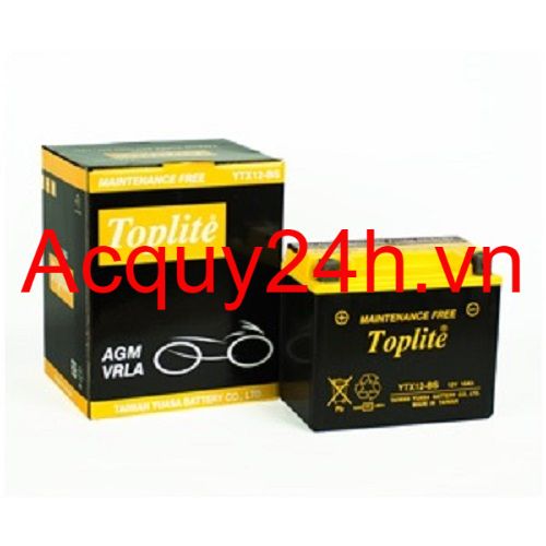 Ắc quy Toplite YTX12-BS (12V-10Ah)