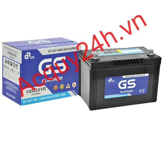 Ắc quy GS MF 105D31R (12V - 90AH)