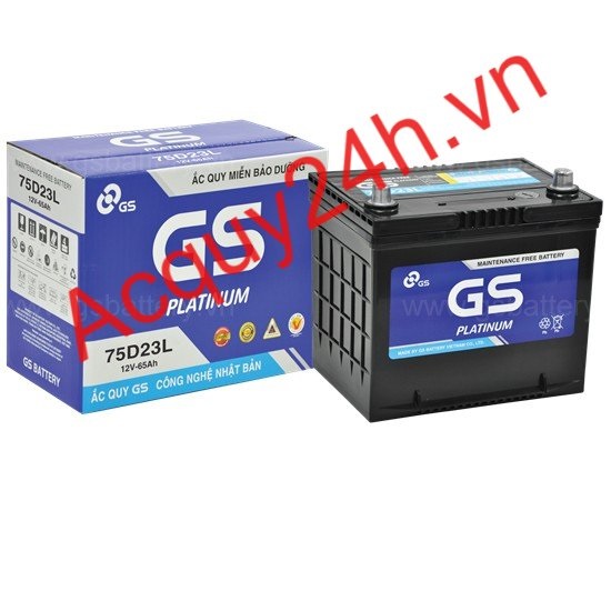 Ắc Quy GS MF 75D23L (12V - 65A)