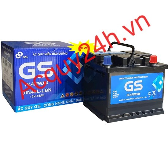 Ắc quy GS MF DIN45L (12V - 45AH)