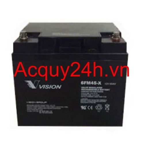 Ắc quy viễn thông Vision 6FM45-X ( 12V - 45Ah )