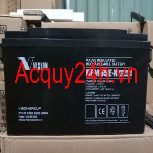 Ắc quy viễn thông Vision CP12650F-X ( 12V - 65Ah )