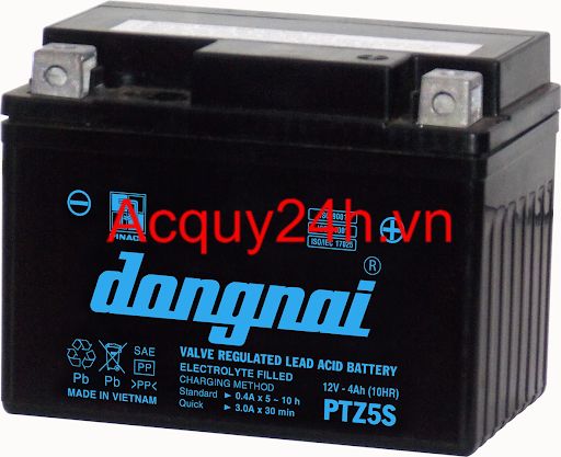 Ắc Quy Đồng Nai PTZ5S ( 12V - 4Ah )