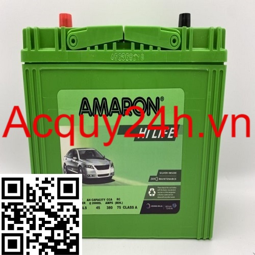 Ắc quy Amaron 55B24LS (12V - 45Ah)