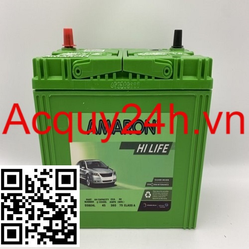 Ắc quy Amaron 55B24L (12V - 45Ah)